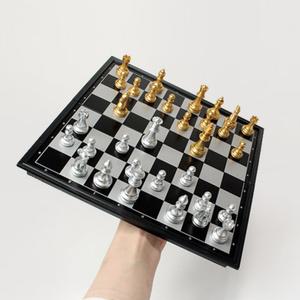 접이식 자석 체스 휴대용 체스판 세트 보드게임 고급형