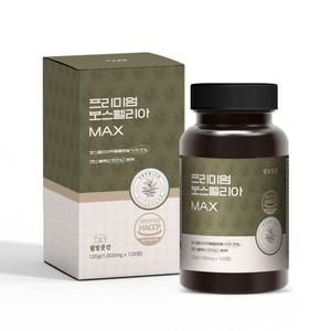 웰빙곳간 프리미엄 보스웰리아 MAX 1000mg 120정 릭산 뼈건강 무릎