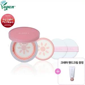 [롯데백화점]엘로엘 팡팡 톤업 선쿠션 15g 본품 리필 세트