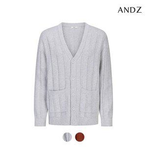[앤드지] 세미오버핏 스카시 포켓 니트 가디건_BZD1EC1105