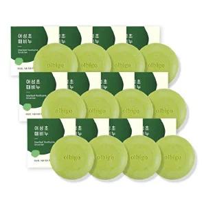 [올비고][단독][3초 바스가운풀세트구성] 드레스타월 + 글로브 샤워볼 + 어성초 때비누 4개입 + 헤어터번