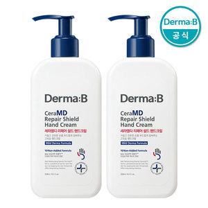 [공식] 더마비 세라엠디 리페어 쉴드 핸드크림 250ml x2개+(랜덤견본)튜브x2개