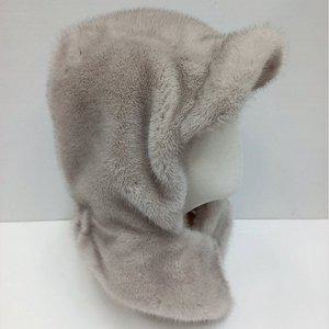 [애슬릿] 밍크 페이크 퍼 바라클라바 넥워머 머플러　　