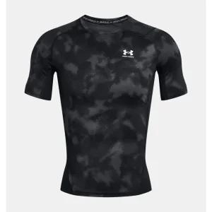 언더아머 반팔티 타이트한 티셔츠 HeatGear 프린티드 1383321-001