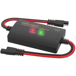 LED 디스플레이가 장착된 SOLPERK 8A 12V 태양광 충전 컨트롤러, 겔 AGM 납축 리튬 LiFePO4 배터리용 IP67 방수 PWM 지능형 패널 배터리 레귤레이터, RV 보트카에 사용됨