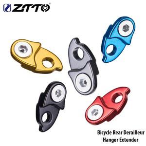 자전거행어 ZTTO 자전거 후면 드레일러 행어 익스텐션 알루미늄 익스텐더 MTB 도로 산악 사이클링 프레임 기어 테일 후크 부품