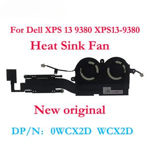 델 노트북용 CPU 방열판 FAN 라디에이터 모듈 냉각 XPS 13 9380 XPS13-9380 0WCX2D WCX2D