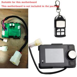 차량 에어 디젤 무시동 히터 LCD 스위치 주차 컨트롤러 리모컨 3 와이어 12V 24V 범용 전압 모델에 적용