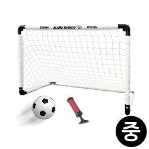 [JHQRMR8R_4B]휴대용접이식축구골대 (중) (공.펌프포함)