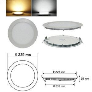 LED 패널 조명, 따뜻한 흰색 원형, 오목한 Smd 천장 스포트 조명 전구, 3W, 4W, 6W, 9W, 12W, 15W, 25W, 무료 배송