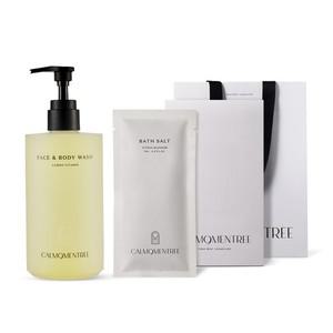 캄모멘트리 레몬 비타민 등드름 바디워시 라벤더 바스솔트 세트  500ml 70g)