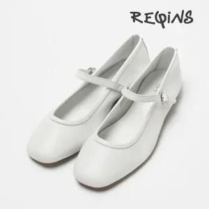 [REQINS] 오너 여성 가죽 무광 화이트