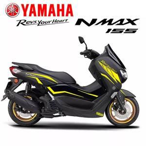 오토바이 휠스티커 야마하 NMAX155 스티커 튜닝 방수 반사 휠 허브 데칼 모델 20-22