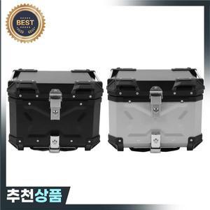 오토바이 탑 케이스 알루미늄 합금 45L 방수 후면 수하물 상자퀵 릴리스 바닥 플레이트  백 쿠션