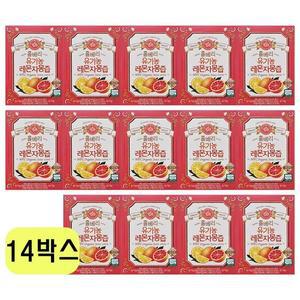 홀베리 유기농 레몬자몽즙 20g x 14포 x 14박스 CZ