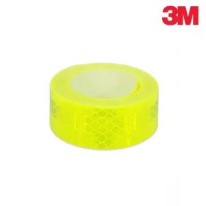 3M 3923 형광 초고휘도 반사테이프 24mm x 2.5M/경고테이프/라인테이프/안전띠/안전제일테이프/안전테이프