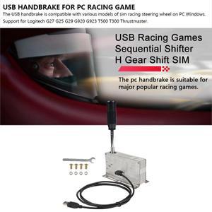 PC USB 레이싱 게임 호환용 logitech G25 G27 G29 G920 Thrustmaster T300RS/GT T500 For ETS2 용 순차 시