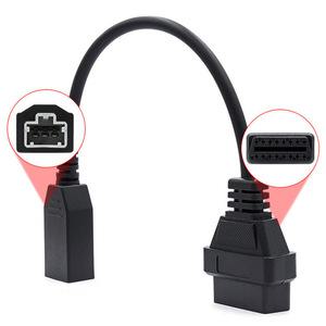 obd 2 리드 케이블 혼다 호환 3pin obd1 어댑터 obd2 obdii 혼다 호환 3 핀 16 핀 커넥터 호환 액세서리