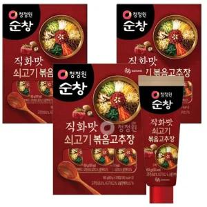 청정원 쇠고기 볶음 고추장 캠핑 여행용 추천 60g 9개 BNS
