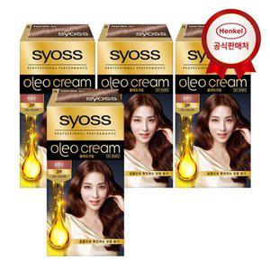 사이오스 올레오크림 새치염색약 2-P 펄핑크 x 4개