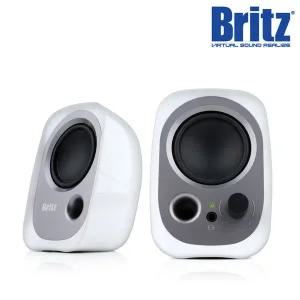 BR-ISTANA 2채널 USB 스피커 컴퓨터 PC 노트북 화이트