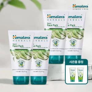 [96년 역사 히말라야] 님 페이스팩 150ml 4개 + 님 젤워시 2개