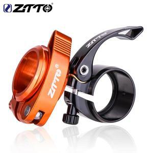 ZTTO MTB 접이식 자전거 시트 포스트 클램프 퀵 릴리스 잠금 장치 초경량 자전거 시트 튜브 마운트 39.8 40