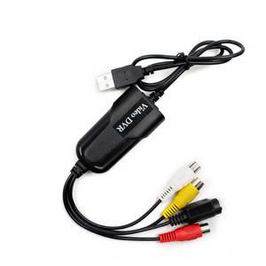 캡쳐보드 USB20 오디오 비디오 캡처 카드 VHS-디지털 변환기 윈도우 1087XP DVD VHS 레코드 캡 어댑터이