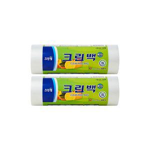 크린랩 롤타입 크린백 롤백 25cm35cm중형 500매 X 2개