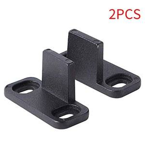 2PCS 헛간 슬라이딩 도어 조정 가이드 가이드 스테이 바닥 바닥 슬라이딩 롤러 침묵 가능한 도어 슬라이딩
