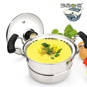 스팀 조리 찜통 벤치형 계란찜냄비 풍미 그대로 (WFHFOTT)