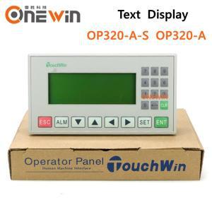 TOUCHWIN XINJE OP320-A-S 텍스트 디스플레이 지원 STN LCD 20 키 232 485 통신 포트