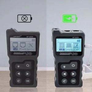 NF 8209 수신기 테스터 도구 추적기 호스트 네트워크 RJ45 케이블 인터넷 디스플레이 길이 LCD UTP 측정용
