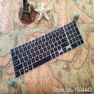 Dell-piron 17 7000 시리즈  2-in-1 17.3 17-7000 5767 I7779 7559 용 실리콘 노트북 키보드 커버 스킨