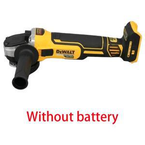 DeWALT호환 DCG405 125mm 플랫 헤드 앵글 그라인더 베어 공작 기계 절단기 브러시리스 18V 리튬 배터리 도