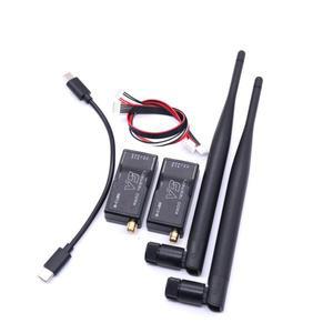 3DR 라디오 V5 원격 측정 433Mhz 915Mhz 100MW/500MW APM 2.8/Pixhawk 2.4.8용 OTG 케이블이 있는 공기 및