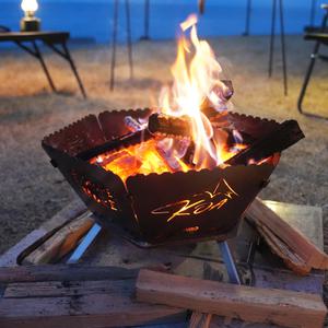 코아 버닝(burnning) 육각 화로대 대형