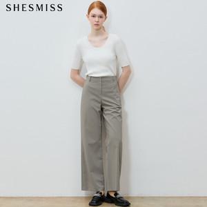 [쉬즈미스] 차르르 루즈핏 백 밴딩 팬츠 (택가격 178000원)