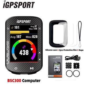 IGPSPORT BSC300 컴퓨터 자전거 컴퓨터 ANT  속도 센서 케이던스 센서 자전거 속도계 IPX6 방수 GPS 컴퓨터