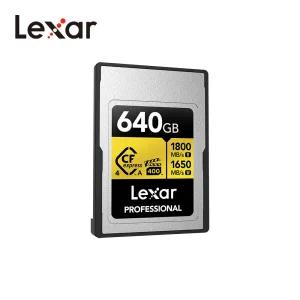 렉사 골드 CF익스프레스 4.0 A타입 메모리Lexar Professional GOLD CFexpress 4.0 Type A Card 640GB