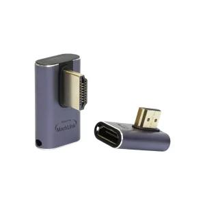 마하링크 8K HDMI M/F 90도 좌측 연장 젠더 ML-8H9L11