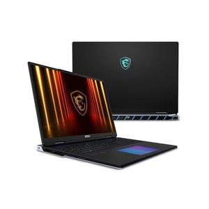 엑셀리버PC [ ] MSI Titan 18 HX AI A2XWJG-614US 인텔 코어 울트라 9 285HX, 64GB DDR5 RAM, 18TB SSD, NVIDIA GeForce RTX 5090, 18인치 UHD 미니 LED, Windows 11 Pro 게이밍 노트북