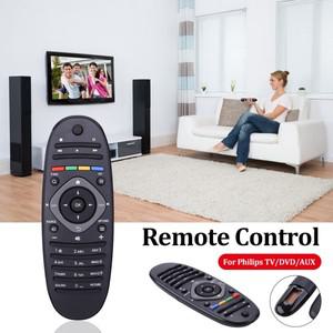 텔레비전 컨트롤러 교체 무선 리모컨 필립스 TV DVD AUX용 더 먼 전송 거리 액세서리