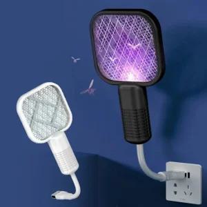 미니 전기파리채 초파리 모기 벌레 해충 퇴치 아이 USB 휴대용