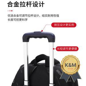 소년을위한 트롤리 학교 가방 어린이 롤링 배낭 바퀴가있는 도서 수하물 운반