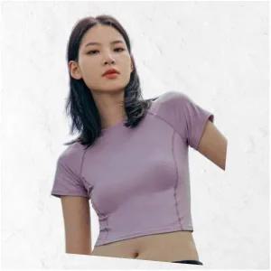 탑텐밸런스 여성 에센셜 크롭 반팔티 MBF5T60 228989