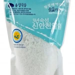 3년숙성굵은천일염 450g x 2개/양치/정제/간수뺀/천연/정제염/구운/구은/답례품/천일염/소금/고급/건강
