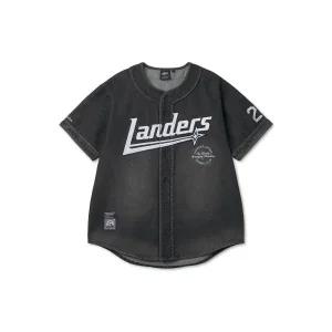 SSG LANDERS [SSG랜더스]무신사 x SSG랜더스 25 블랙 데님저지