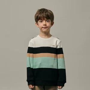 닥스키즈 DAKS KIDZ 스트라이프 선염 맨투맨 DUF12TM02M_IV 466563