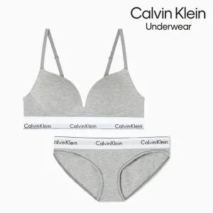 (Calvin Klein)여성 모던코튼 푸쉬업 브라 비키니팬티 세트 QF7623AD-F3787AD-P7A_s